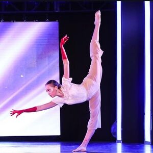 Custom dance solo costume